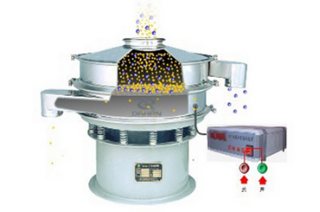 超声波丝瓜视频黄片地址工作原理：物料进入超声波丝瓜视频黄片地址体内，通过振动电机与超声波换能器的配合使用实现，物料的筛分，分级，除杂等筛分目的。