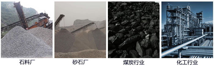 滚筒筛筛沙机适用行业：石料厂，砂石厂，煤炭行业，化工行业等。