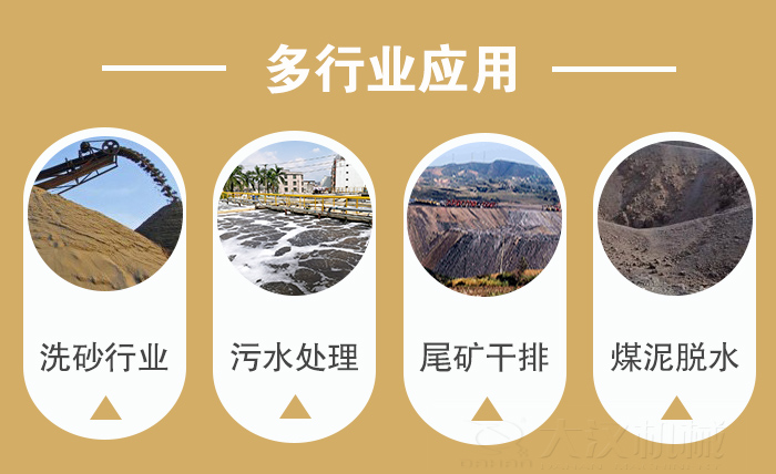 矿用直线丝瓜视频黄片地址适用行业：洗砂行业，污水处理，尾矿干排，煤泥脱水。