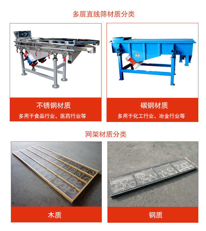 多层直线丝瓜视频黄片地址材质有：不锈钢，碳钢；网架材质有木质，钢质等。
