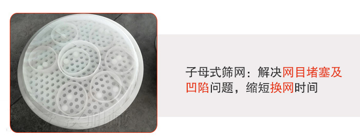 塑料防腐蚀丝瓜视频黄片地址采用子母扣式网架可安装弹跳球进行清网，解决筛网堵塞问题。